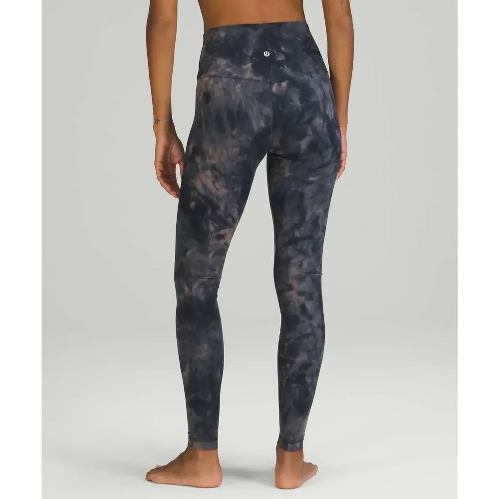 Lululemon Align High-Rise Pant Diamond Dye Lunar Rock True Navy - Size: 12